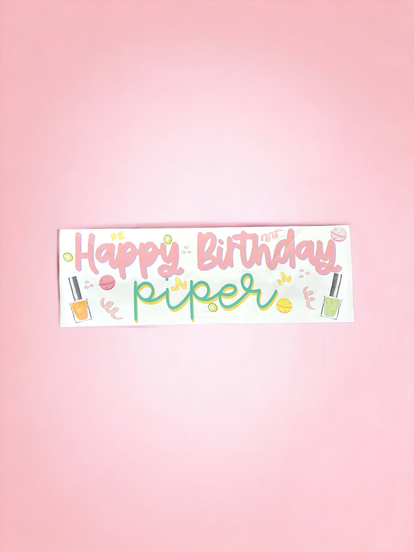 Custom Birthday/ Occasion Banner