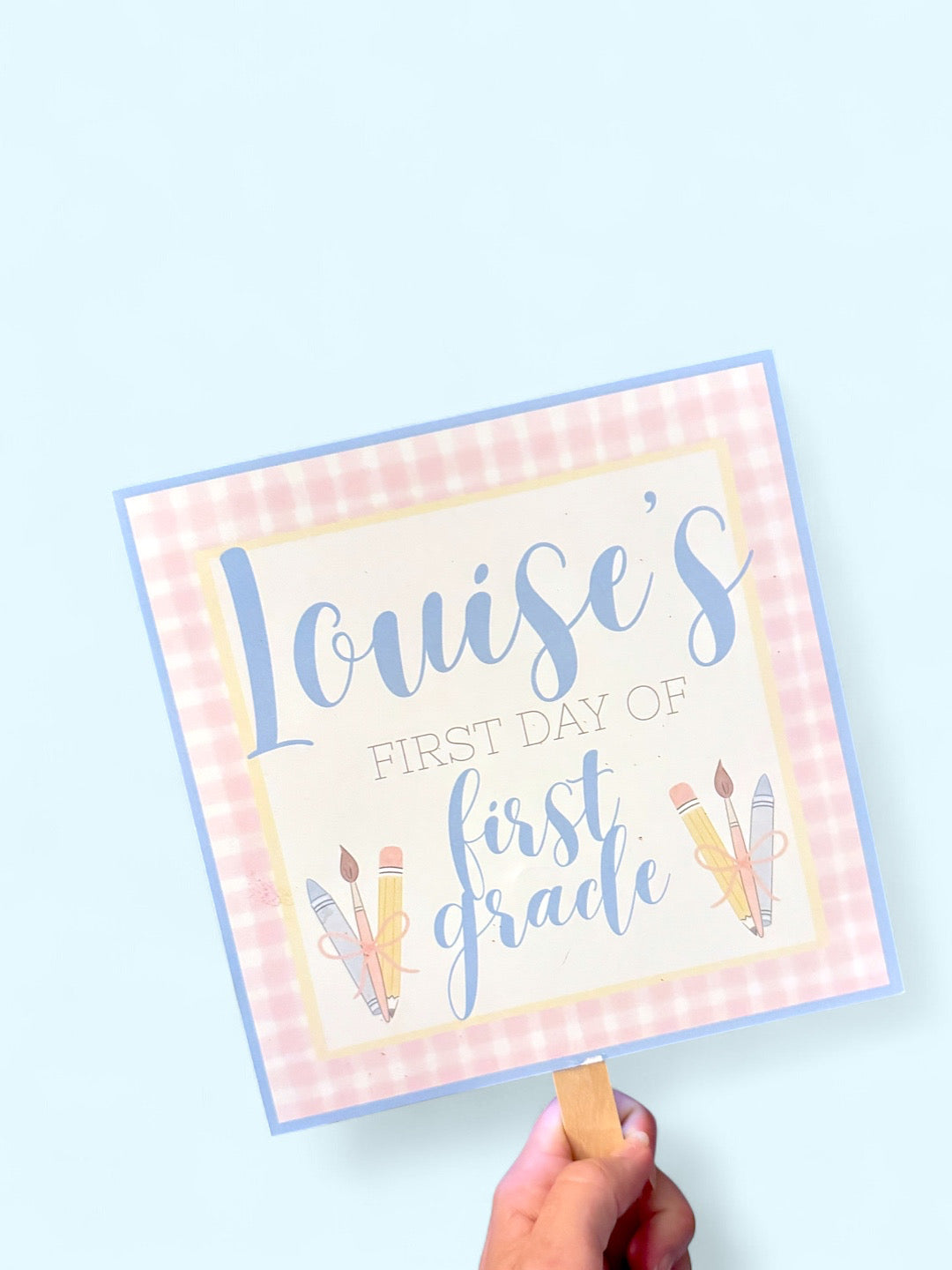 DIGITAL ONLY Back to School High Quality Flip Sign
