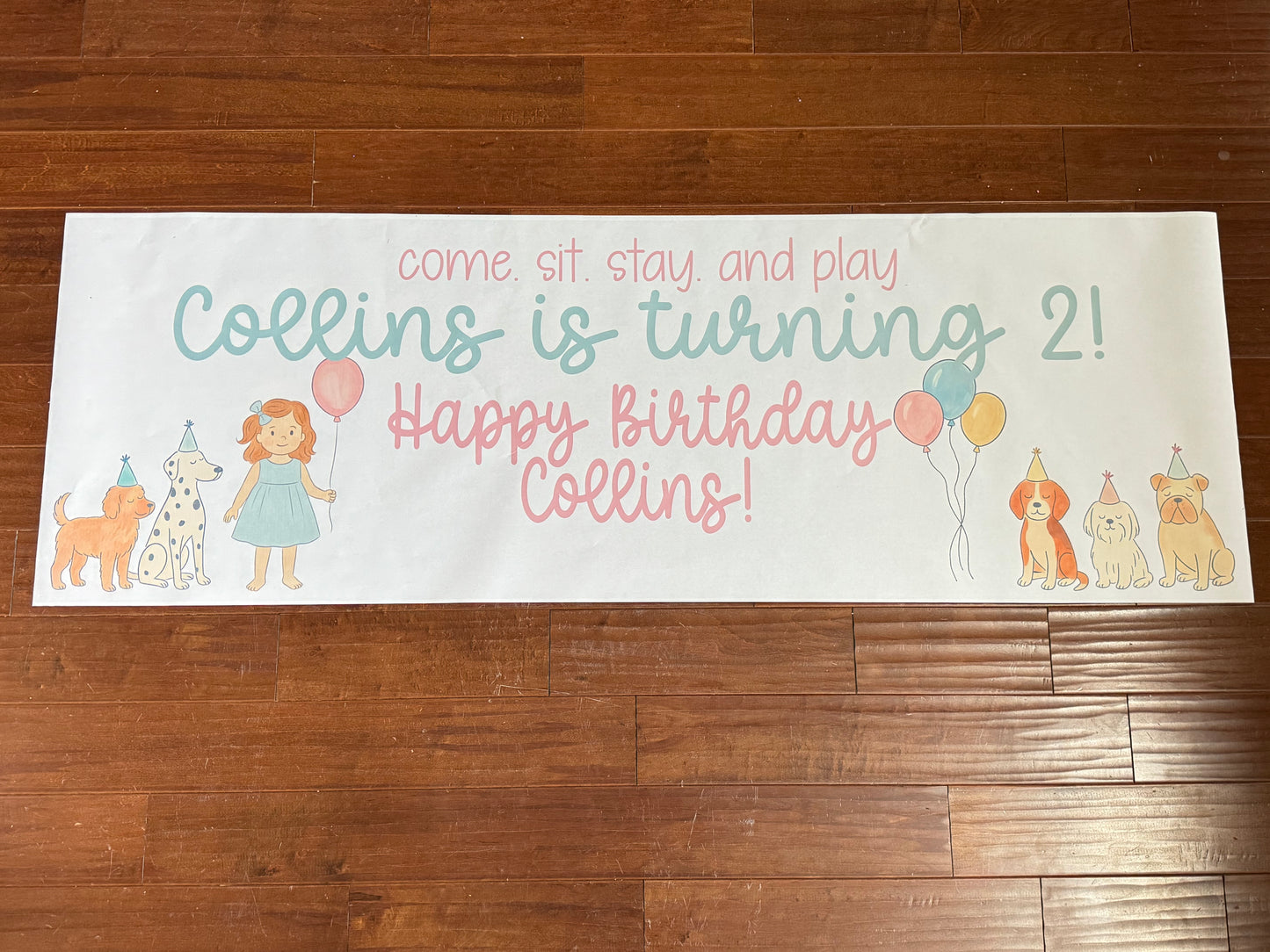 Custom Birthday/ Occasion Banner