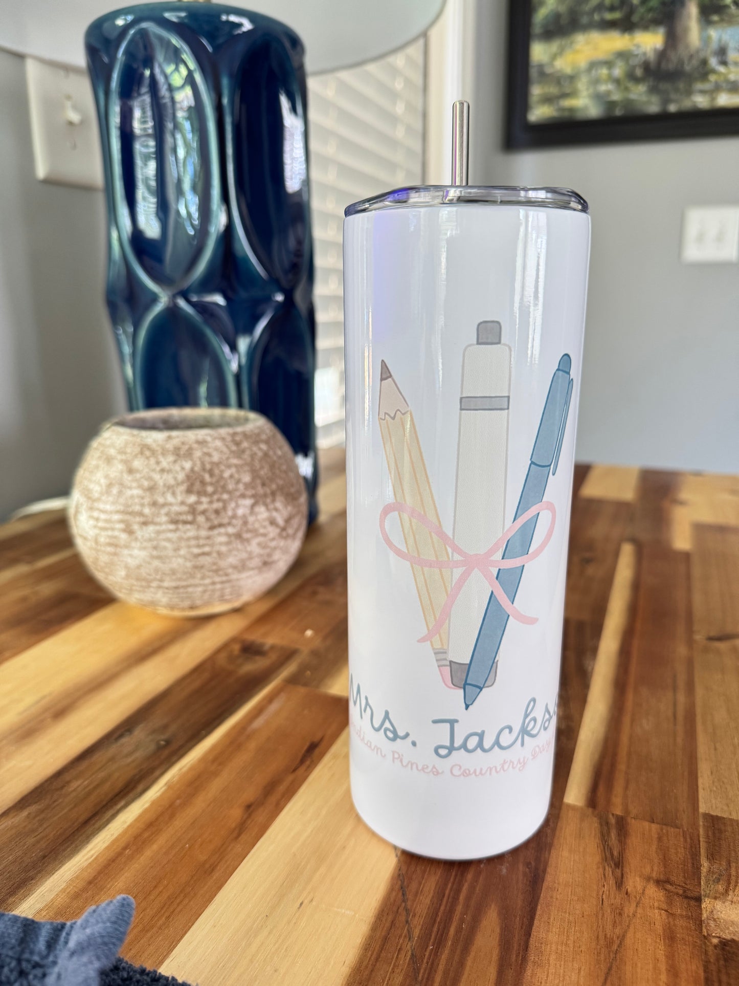 Back to School Teacher’s Gift Cup 20oz. Hot or Cold Tumbler