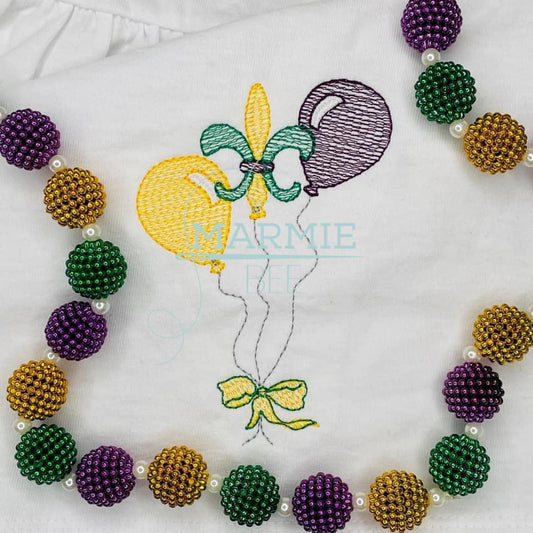 Mardi Gras Balloons