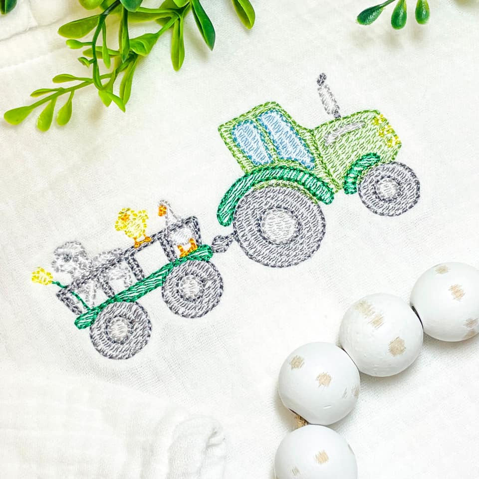 Easter Friend Tractor