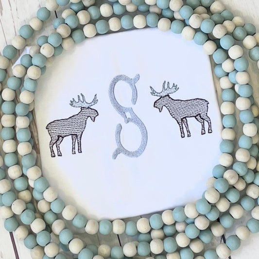 Moose Minis Embroidery ***Font NOT included***