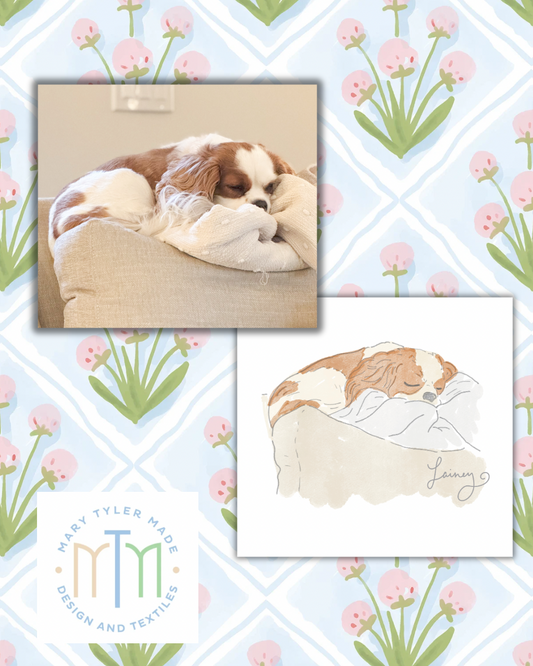 Custom Pet Watercolor (Digital Only)