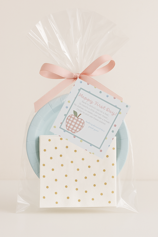 “Dinner’s on Us” First Day of School Teacher’s Gift Bundle