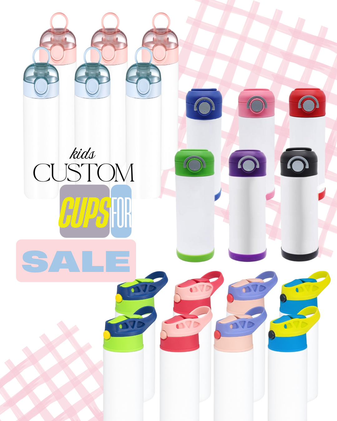 *Design Your Own* 12 oz. Kids Water Tumbler - TMC