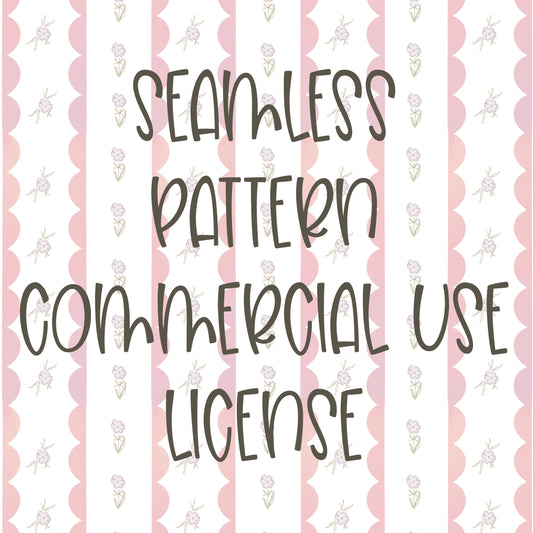 Seamless Pattern Commercial Use License