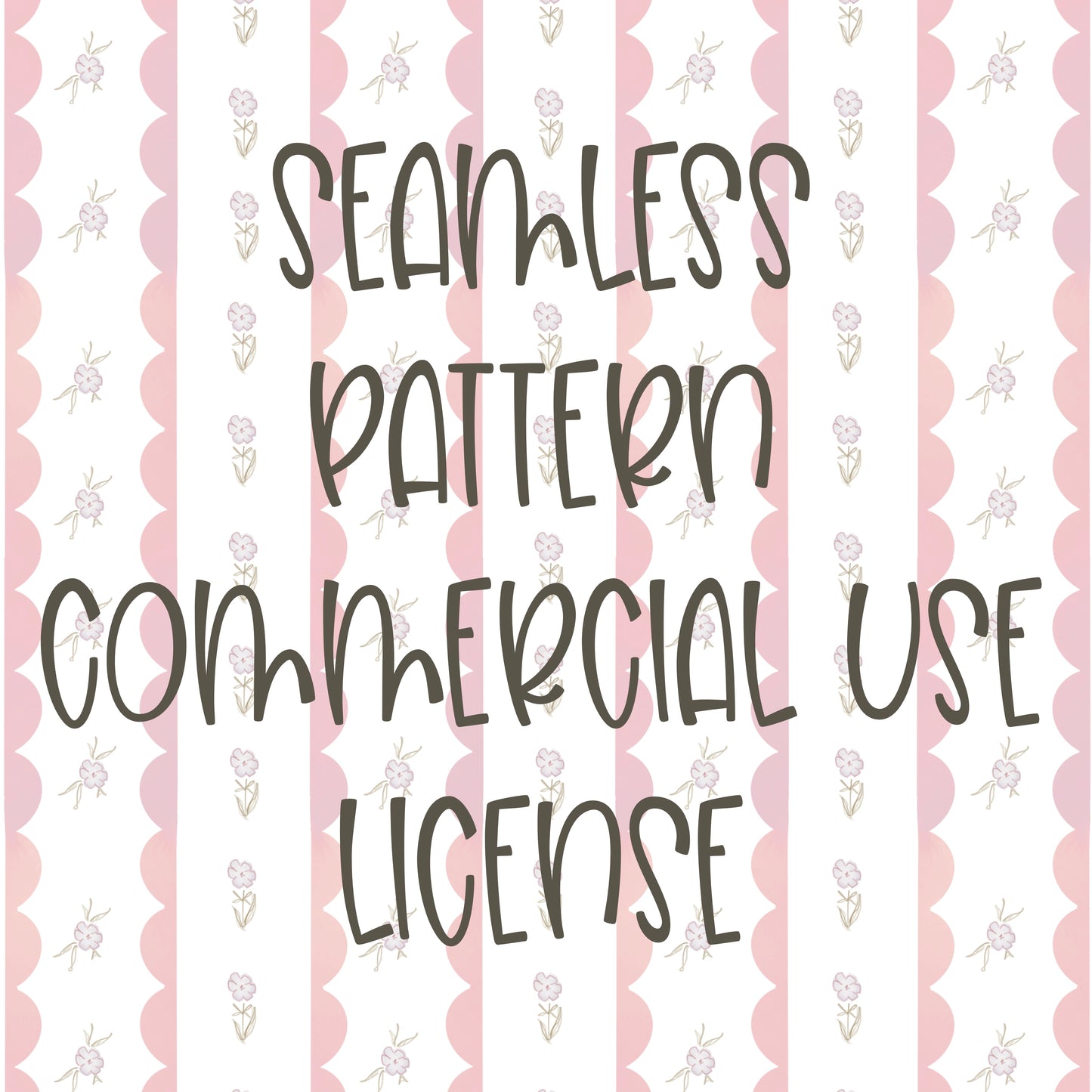 Seamless Pattern Commercial Use License