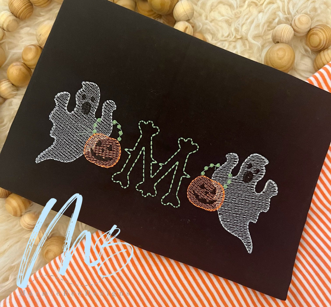 Trick or Treat Ghost Sketch Design