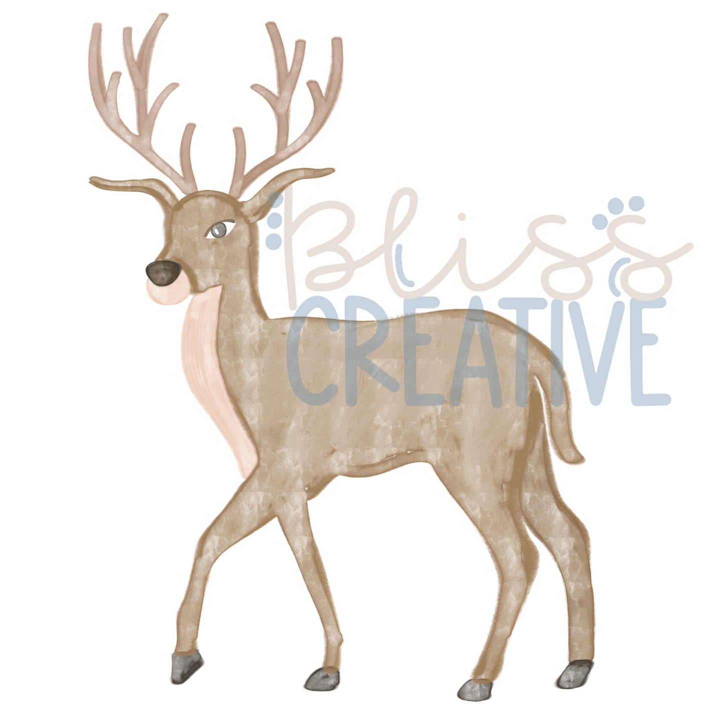 Deer Digital Clipart- Instant Download