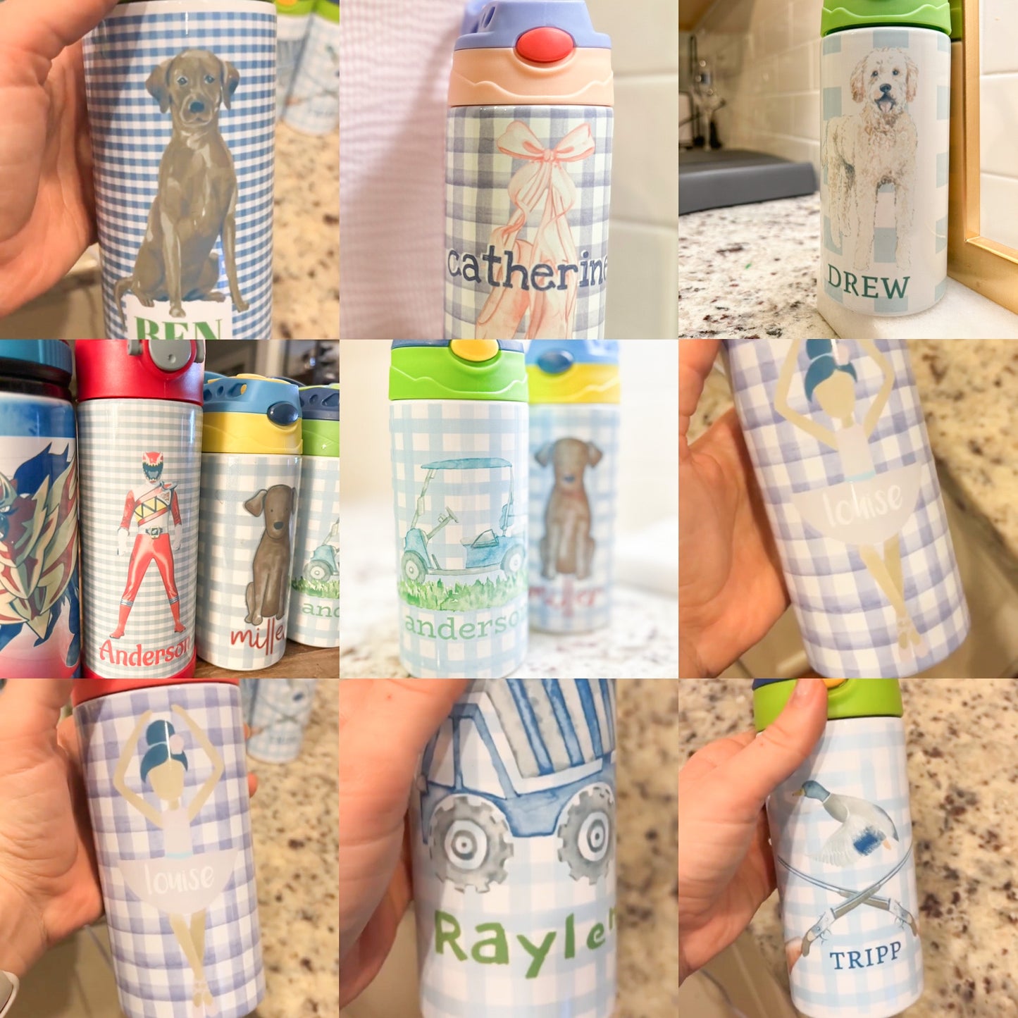 *Design Your Own* 12 oz. Kids Water Tumbler